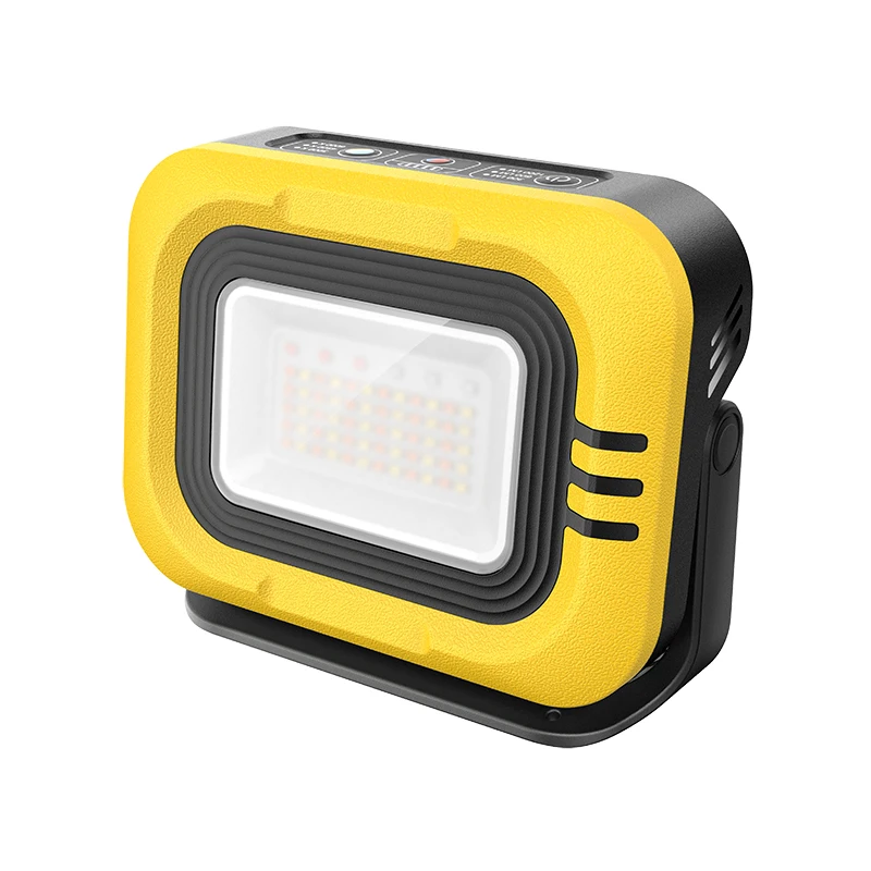 

Portable Spotlight LED Work Light USB Rechargeable Flashlight Outdoor Travel Lamp for Camping