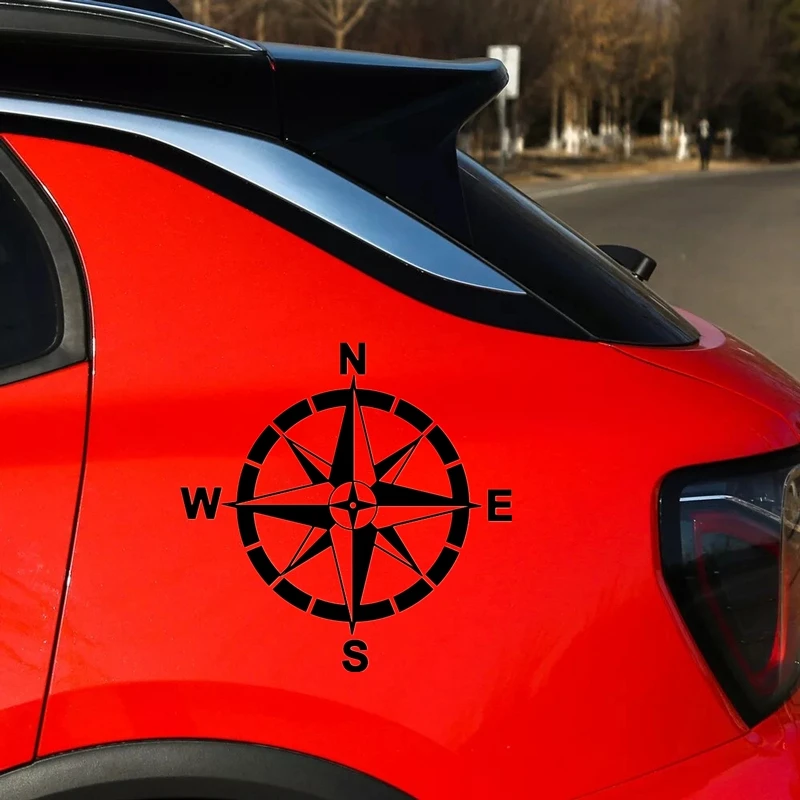 

HNA Compass Car Stickers Off-Road Racing Vinyl PVC Waterproof Decorative Accessories Motorcycle Trunk Helmet Laptop Mug