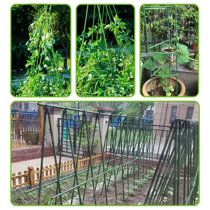 20x1500mm Plant Shaping Vegetable Plant Climbing Frame Kit for Plant Stakes Garden Outdoor Use H0983LU
