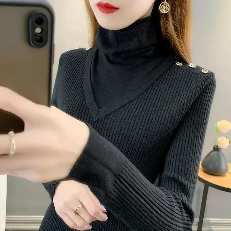 

Women Turtleneck Winter Sweater Women 2024 Long Sleeve Knitted Women Sweaters And Pullovers Female Jumper Tricot Tops