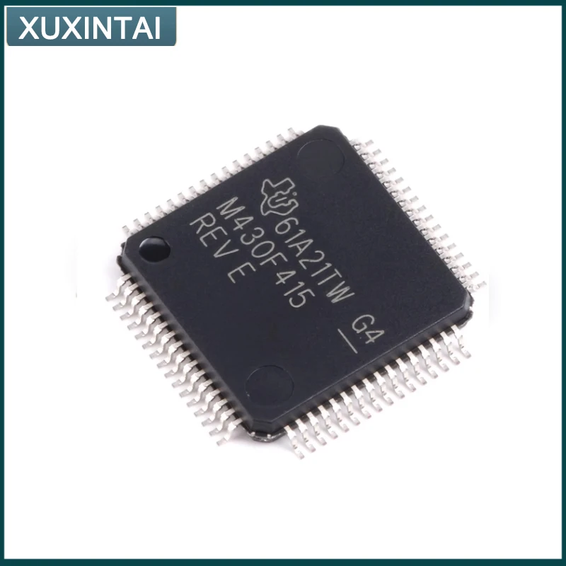 10Pcs/Lot  New Original  MSP430F415IPMR MSP430F415 TQFP-64 Microcontroller IC 16-Bit 8MHz 16KB (16K x 8 + 256B)