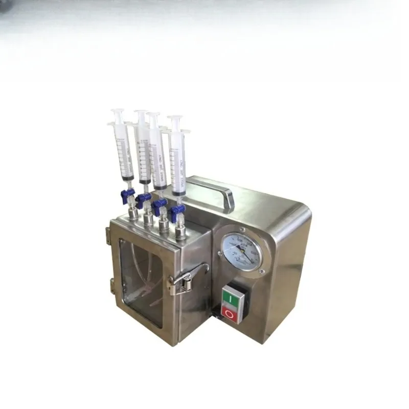 

(CS-FM01) Mini Steel 304 Vacuum Inkjet Refill Filling Machine for ALL Ink Inkjet Cartridges 220V 225mmx185mmx185mm 5kg