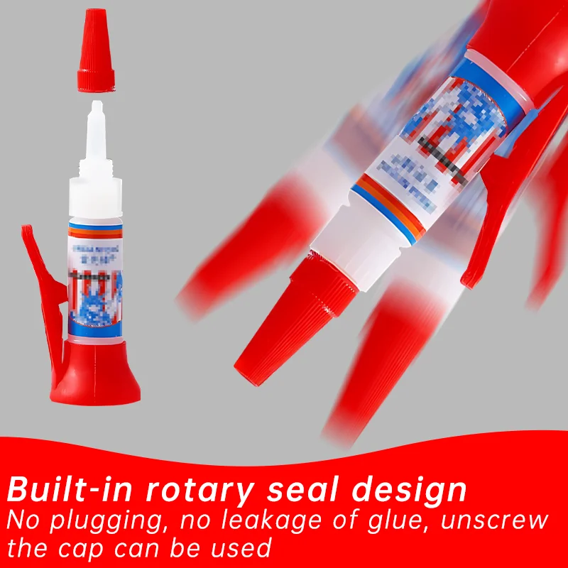 Strong Instant Glue Welding Repair Glue Universal Welding Adhesive Quick-drying Liquid Welding Filler for Metal Plastic Leather