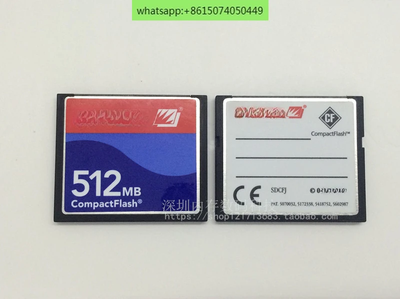 CF 512M Camera Card Industrial Machine Tool Card CF Card 512MB