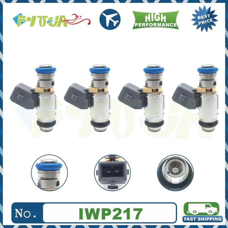 

4pcs fuel Injector IWP-217 For Dacia Duster Sandero Renault Kangoo Logan 1.6V 8201036397 IWP217 IWP 217