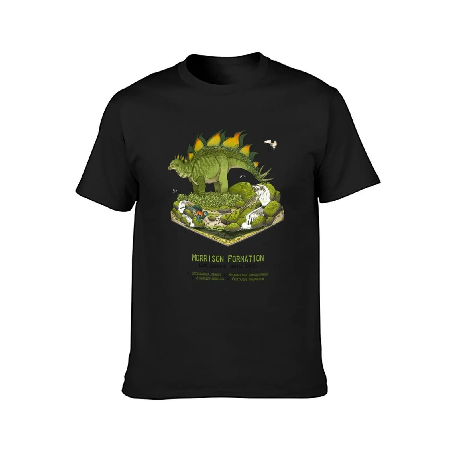 Morrison Formation: Stegosaurus T-Shirt customs customs design your own mens graphic t-shirts pack