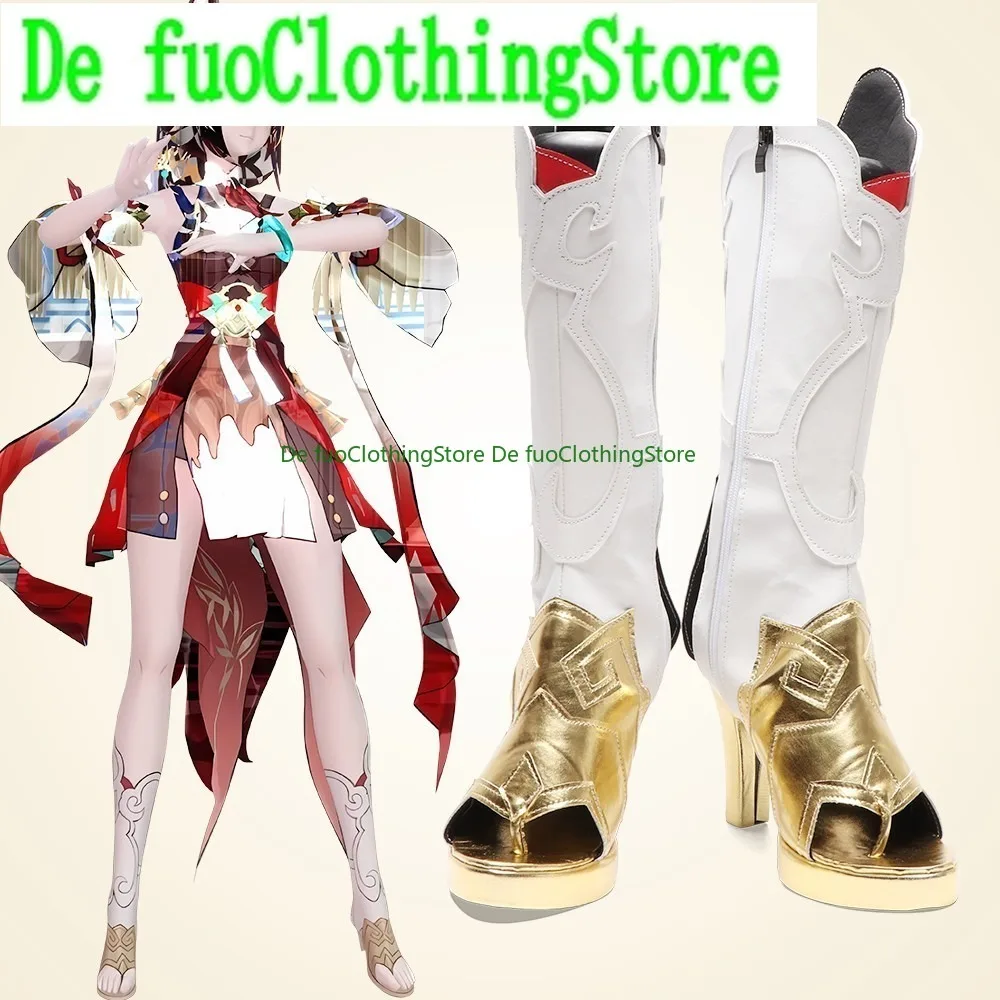 Cosplay Comic Exhibition Performance Shoes Collapse Star Dome Railway Role Playing Stop Cloud Fashion Wear resistant Shoes