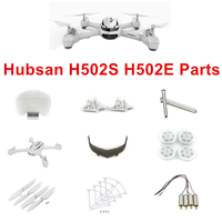 Hubsan H502S H502E RC Drone Spare Parts Accessories Blade Motor Gear Receiver Propeller Protective Ring Bearing Shaft