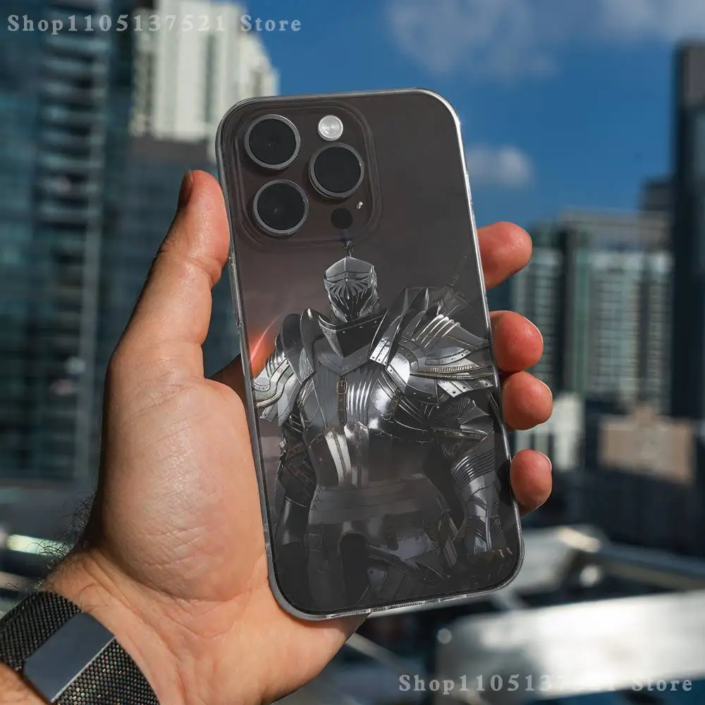 Etui na telefon N-Night C-Crows do iPhone'a 17, 16, 15, 14, 13, 12, 11 Pro, Max, Plus, X, XS, XR, SE4, E Mini, przezroczyste, miękkie.