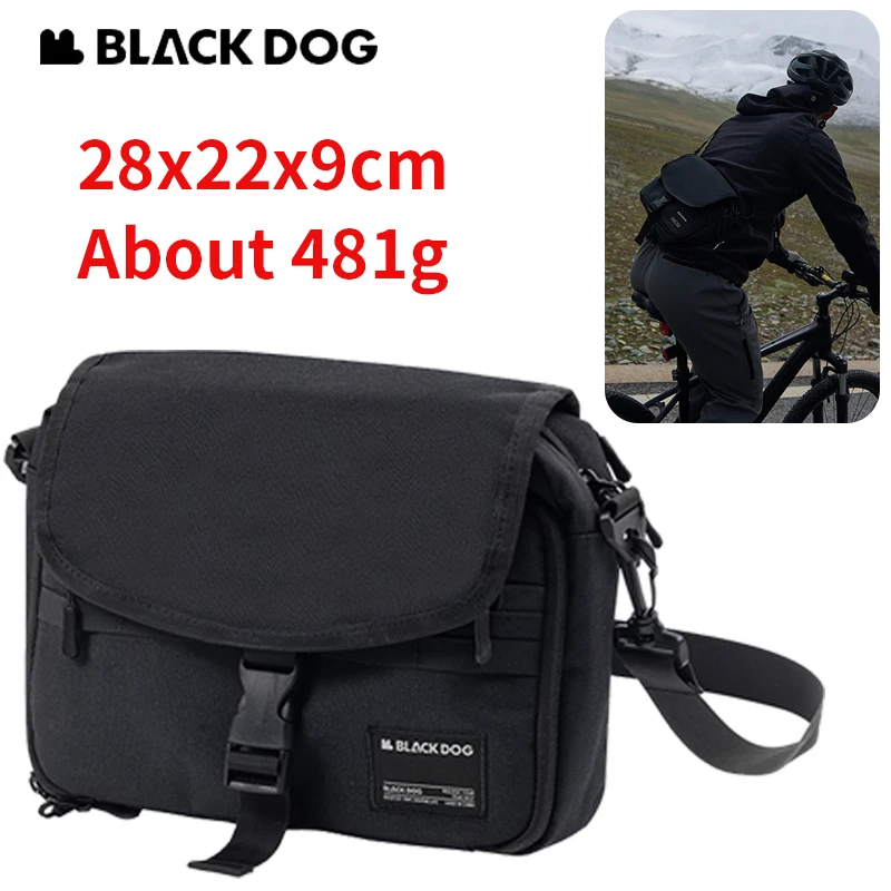 Naturehike-Blackdog Crossbody Bag Ultralight 481g Outdoor Casual Shoulder Bag Unisex Sport Travel Large Capacity Sundries Bag