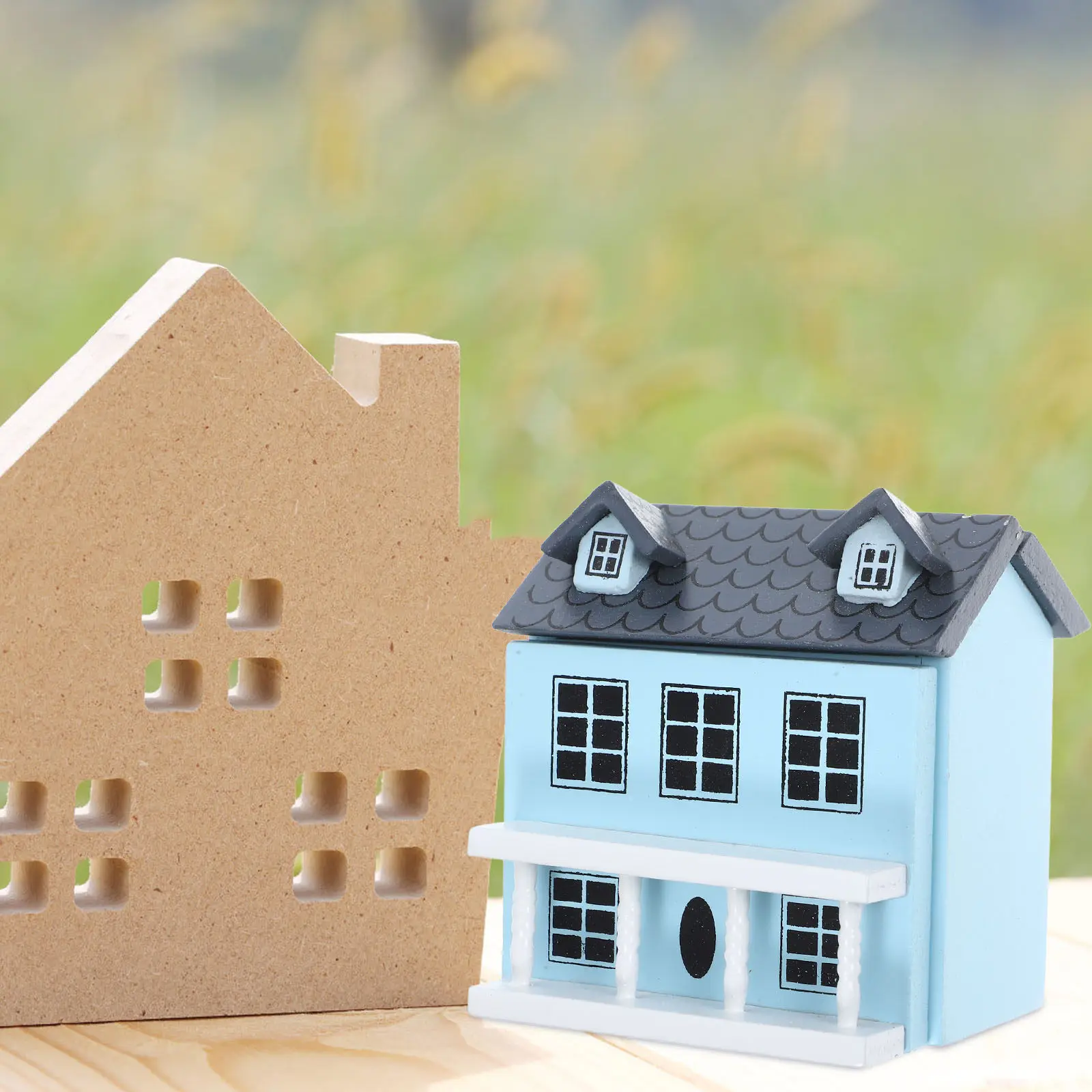 

Miniature House 112 Scale Mini House Craftsmanship Quality Dollhouse Furniture Display Accessories Furniture