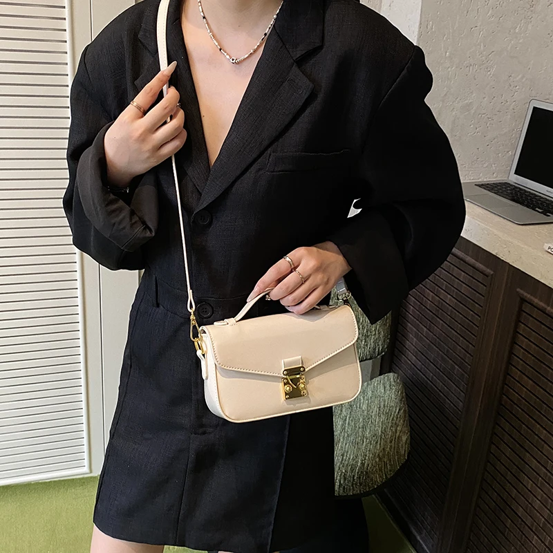 

Best Superstar Show Luxury Leather Messenger Purse Shopper Bag For Women With Letter Logo