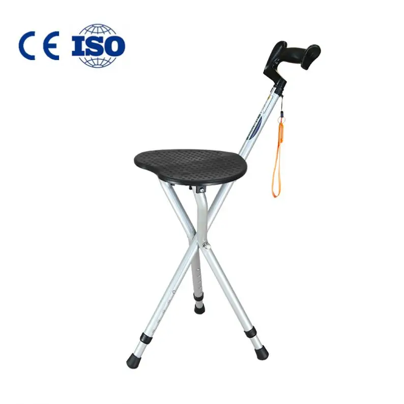 

Folding Crutches Walking For Hospital Lightweight Folding Stick Walking Aid Crutch Chair Stick Chair