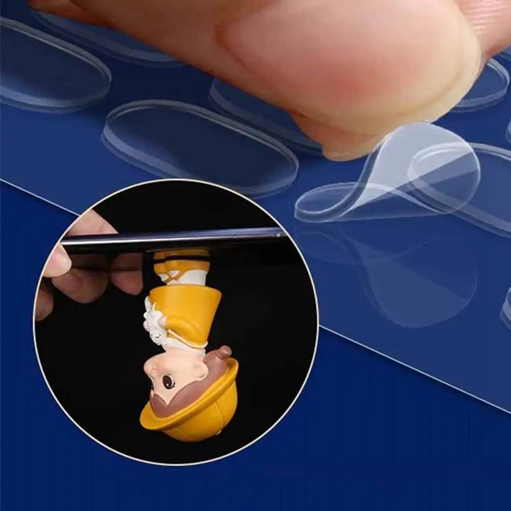 Anti-upside Transparent Glue Double-Sided Self Adhesive Stickers Patch Doll