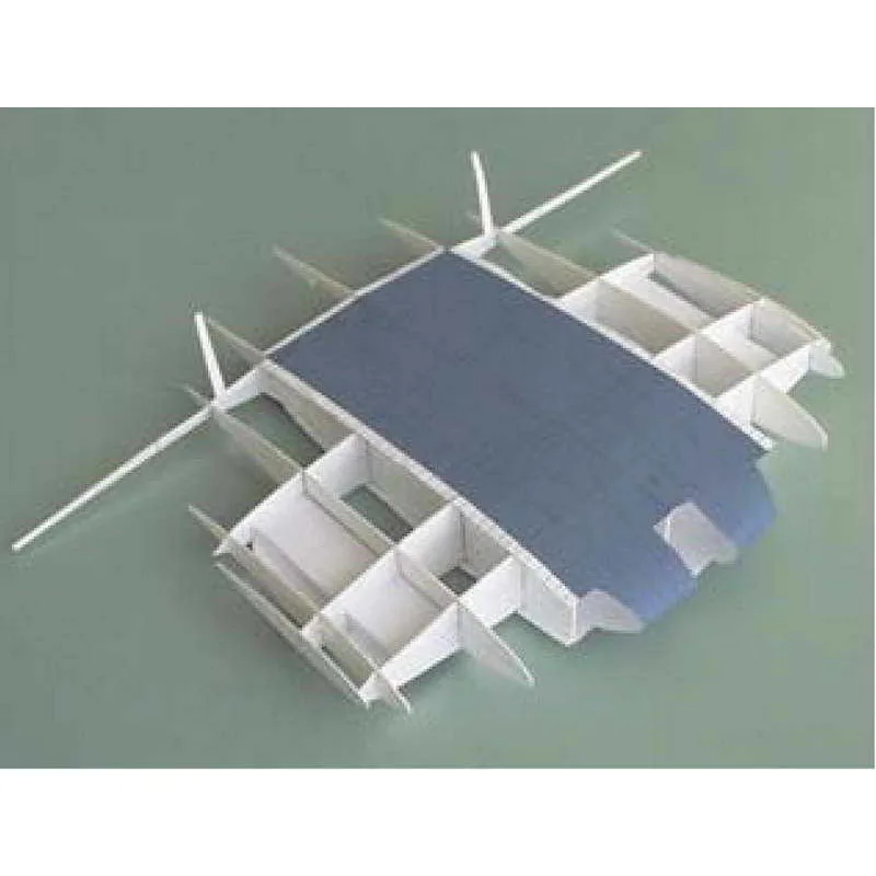 1:32 amerikan XF5U-1 uçan gözleme avcı askeri kağıt modeli uçak modeli el yapımı DIY hobi koleksiyonu inşaat oyuncaklar