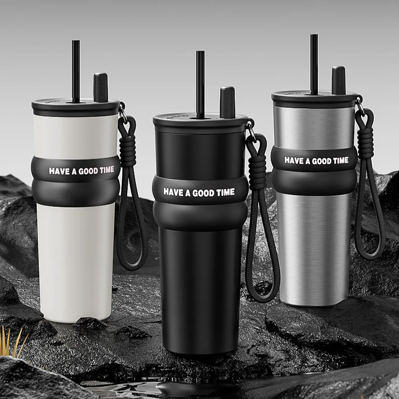 

The new stainless steel thermos cup is simple, fashionable, large-capacity and portable.