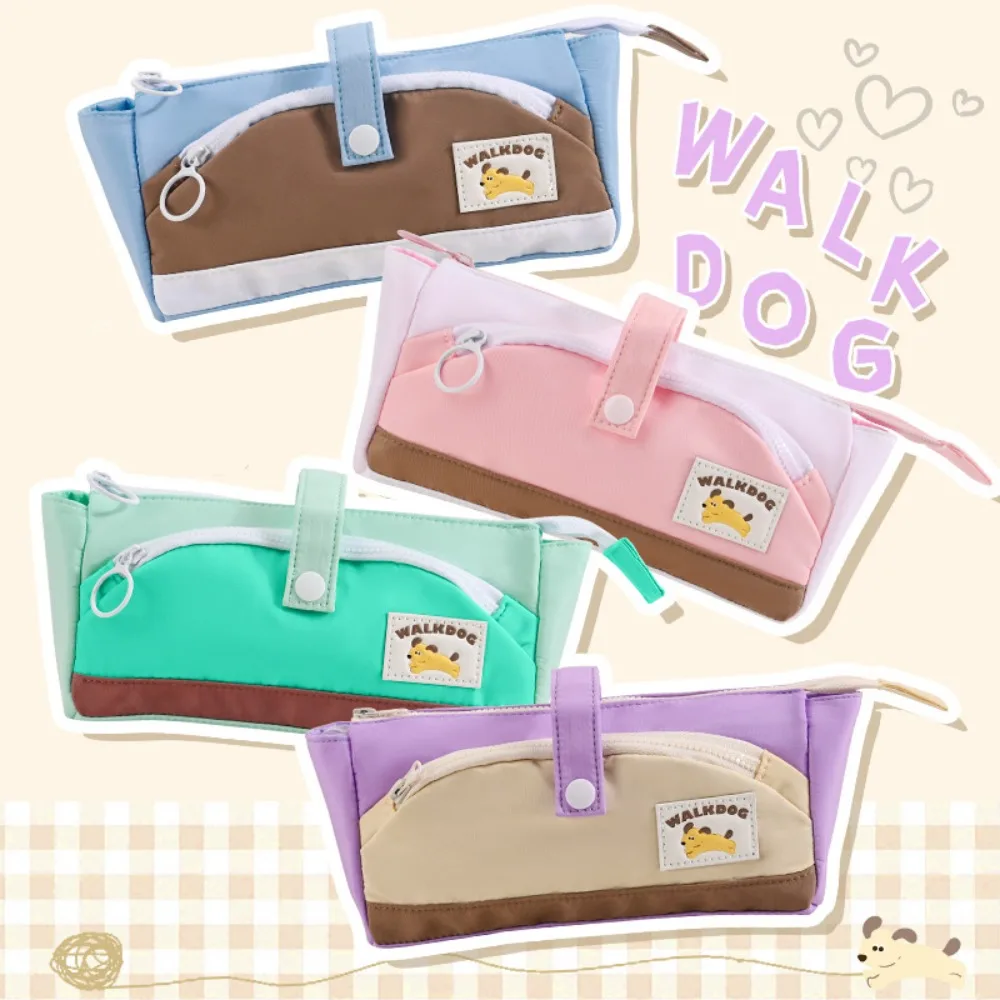 Large Capacity Colorful Pencil Case Pencil Pouch Astronaut Stationery Pen Holder Bag Multifunctional Cartoon