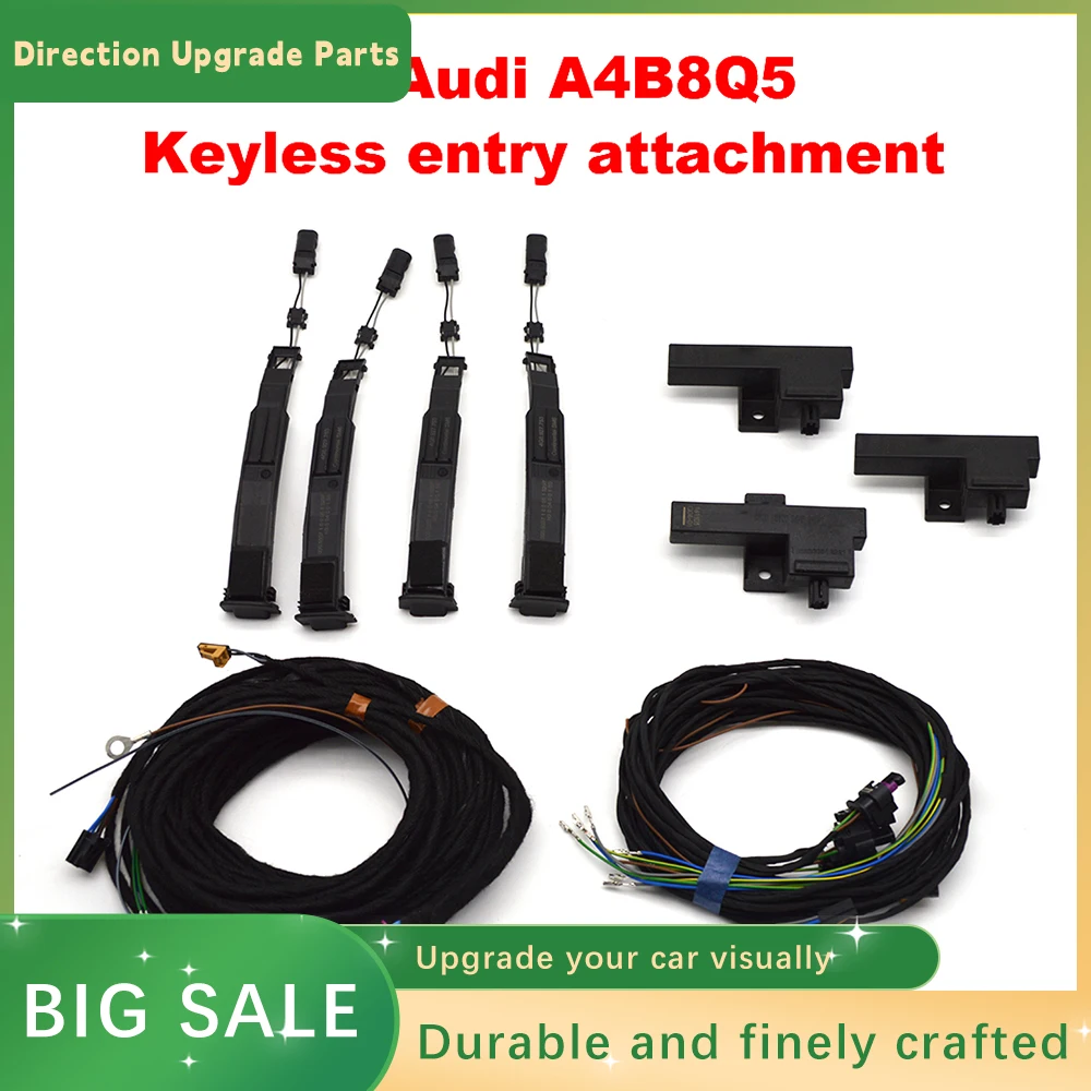 For VW Audi A4 B8 Q5 four door keyless entry system (without module)