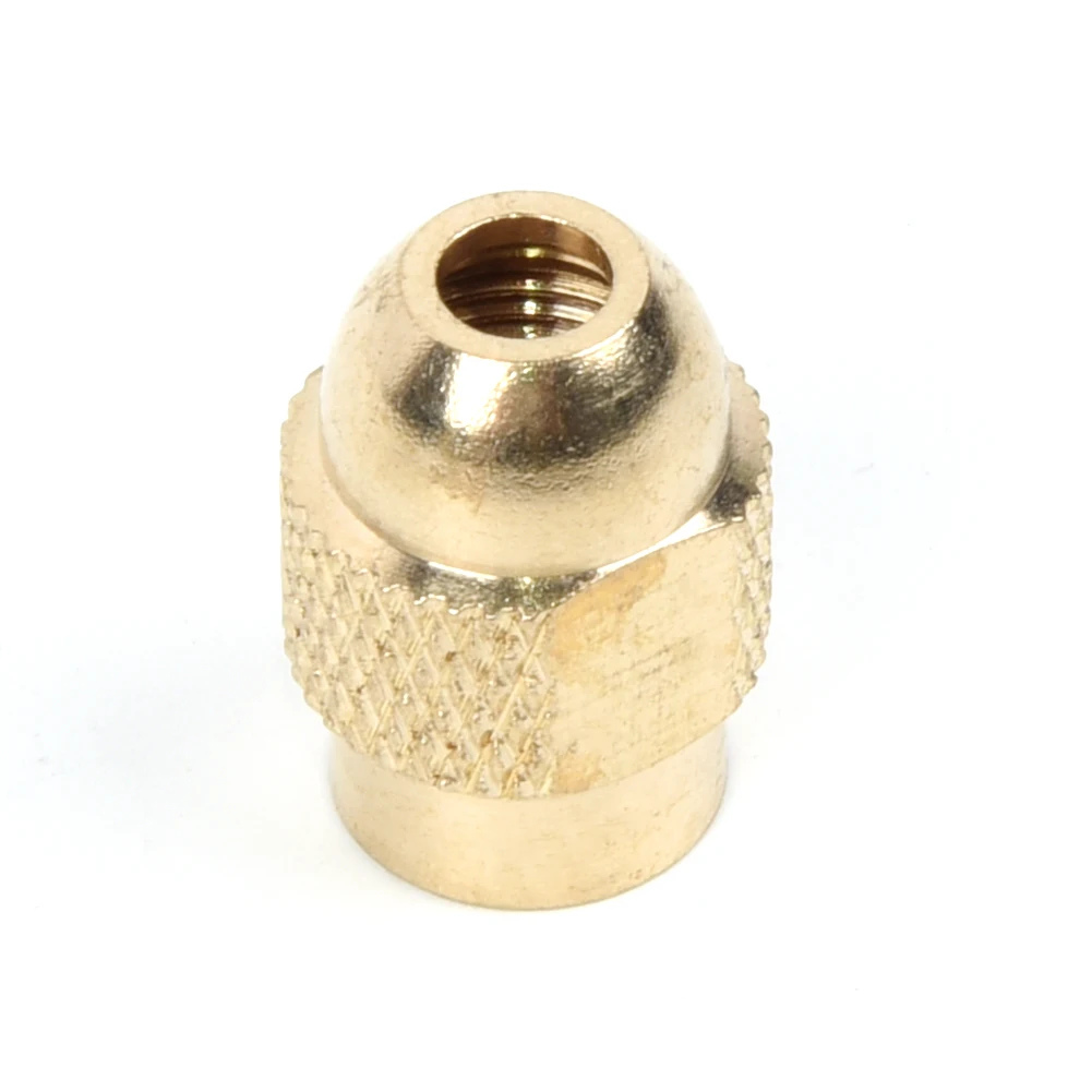 12pcs Brass Collet Chuck 0.5/ 0.8/1.0/1+ 2 / 1.6.2mm + M8 * 0.75 Rotary Tools Copper Chuck Mini Drill Chucks Adapter Collets New