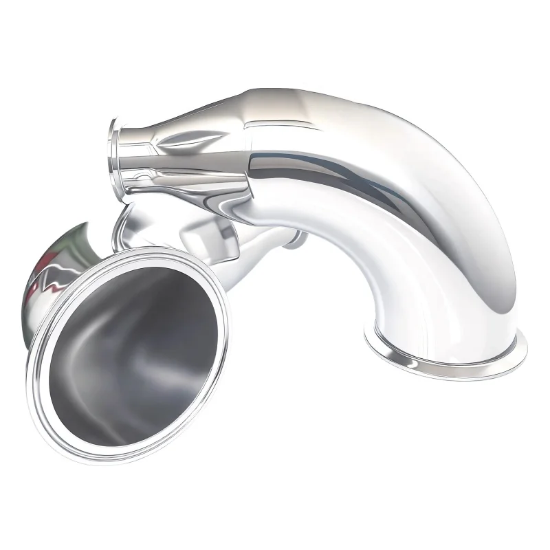 4inch * 2inch TC Reducing Elbow Pipe For Home Brewing Distillation Variable Diameter Elbow 304 Stainless Steel