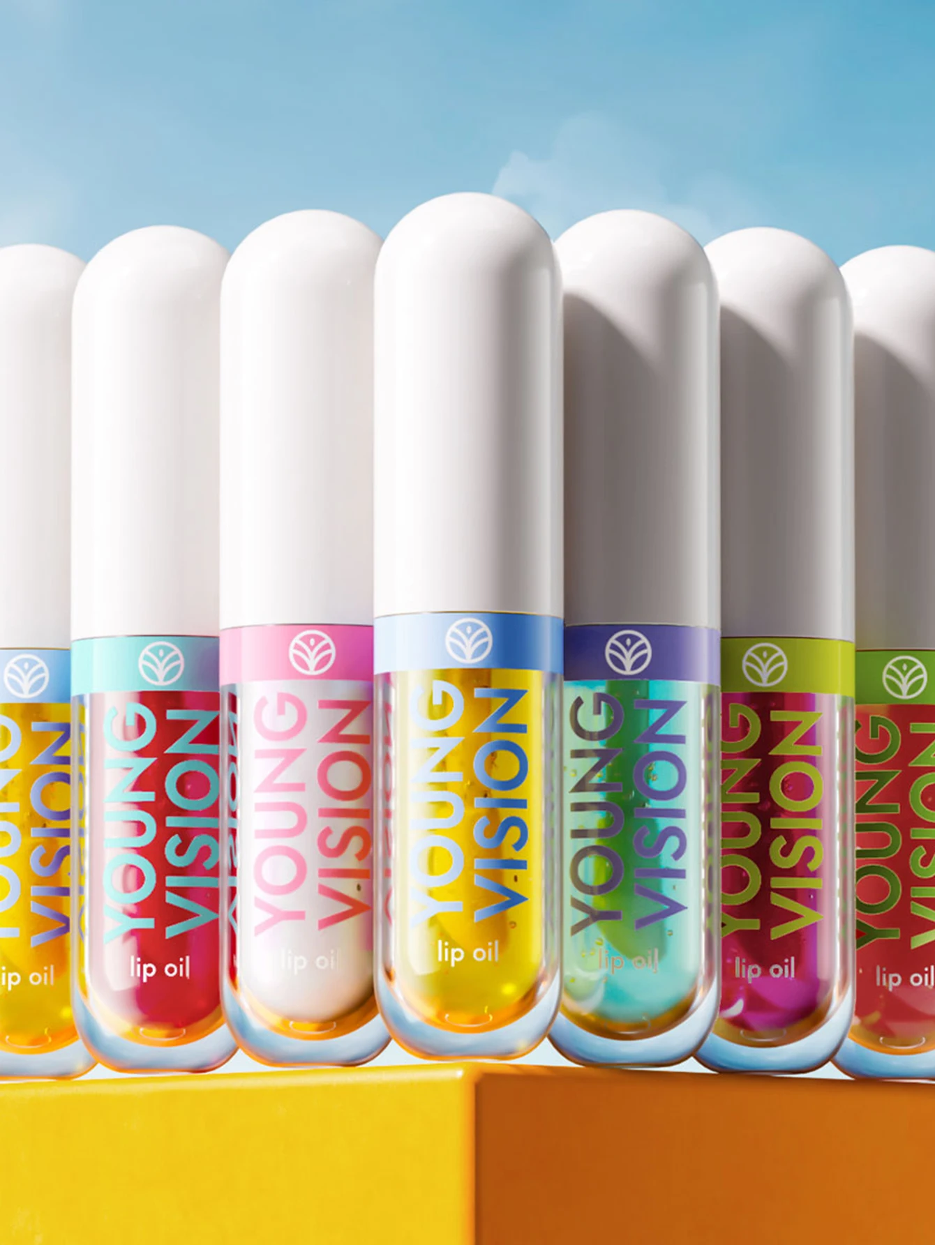 Set di lucidalabbra che cambia colore profumato fruttato da 6 pezzi/set – Tinta magica idratante a lunga durata, formula liscia non appiccicosa con Natu