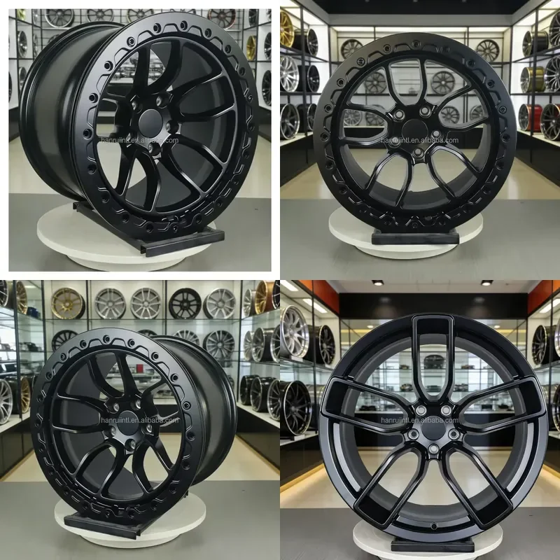 

i 17X11 Inch Forged Beadlock Wheels Drag Racing Style 5X115 Passenger Car Rims Designed for Charger SRT Hellcat