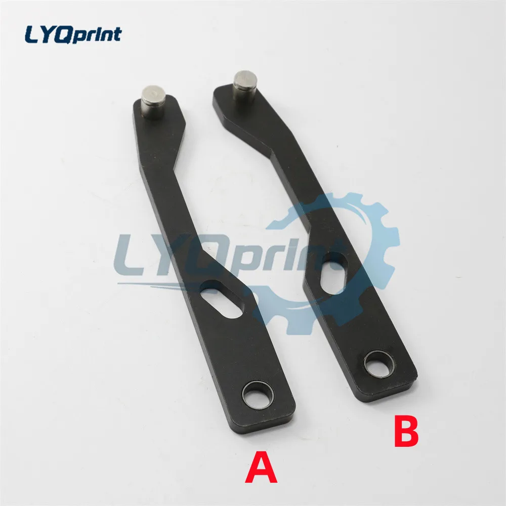 

Детали печатной машины Heidelberg SM102 CD102, опорная часть чернильного валика, соединительная опорная пластина цилиндра