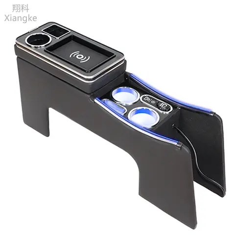 Toyota Voxy Noah 앞 자동차 팔걸이 무선 충전 보관 아파트 콘솔 팔걸이 상자