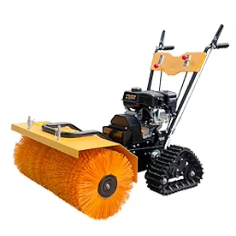 New Hydraulic Snowplow Garden Mini Thrower Snow Sweeper Electric Start Snow Removal Equipment Multifunctional Snowplow view 6