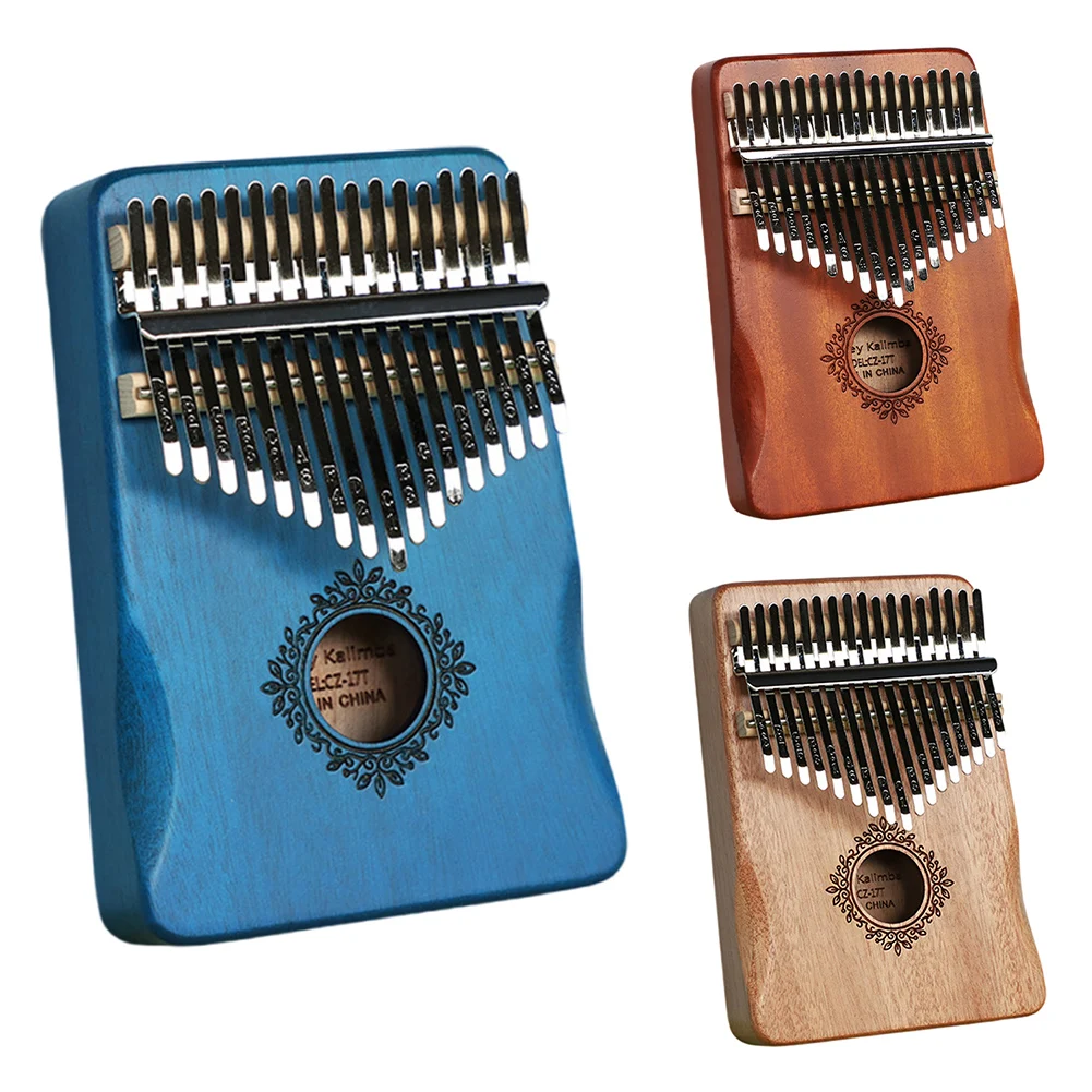 8/17Keys Mini Wooden Kalimba High Quality Exquisite Finger Thumb Piano Marimba Musical Instrument for Kids and Adults Beginners view 4