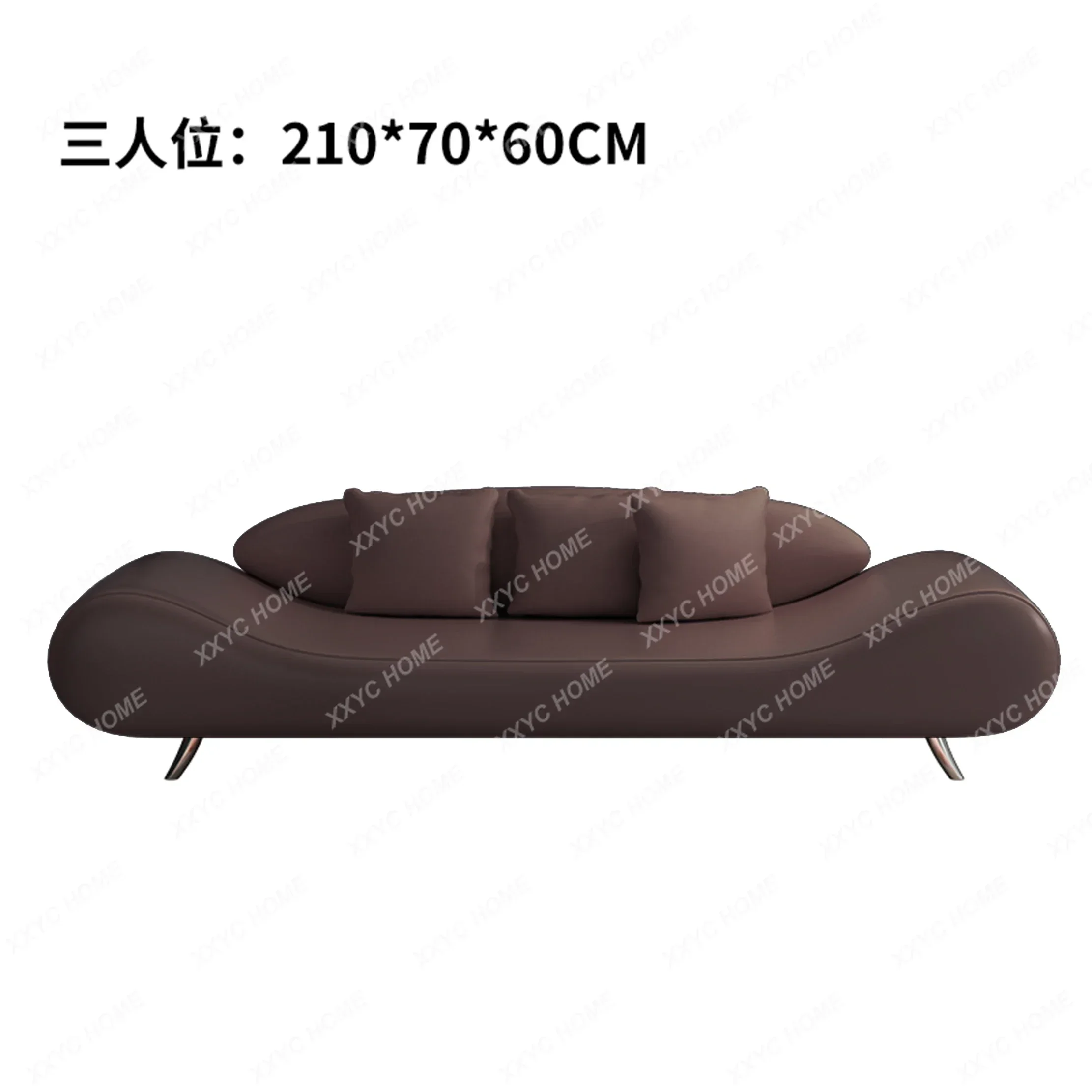 YYH XM   Orange Living Room Sofas     Lounge Living Room Sofa Decoration Modern Children Divano Postmodern Furn