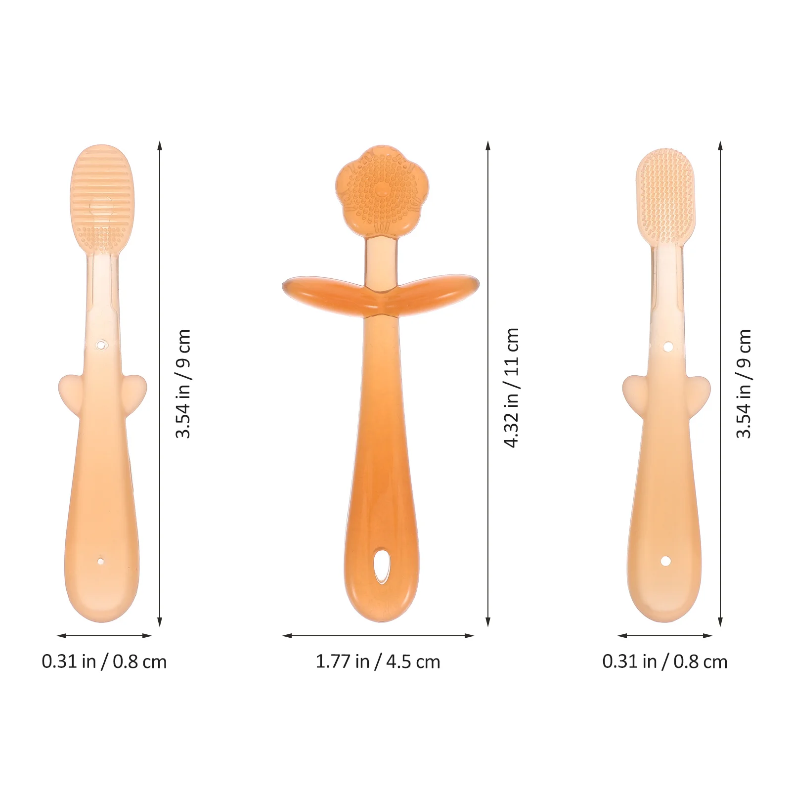 1 مجموعة الطفل اللسان الأنظف فرشاة أسنان من السيليكون الوليد العناية بالفم آمنة غير القذرة تصميم Mucosa اللثة جهاز تدليك الطفل اللسان الأنظف