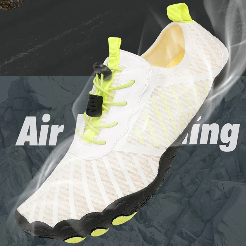 Men's mesh breathable hiking sneakers Women's beach quick-drying swimming shoes Surf float Diving on sneakers