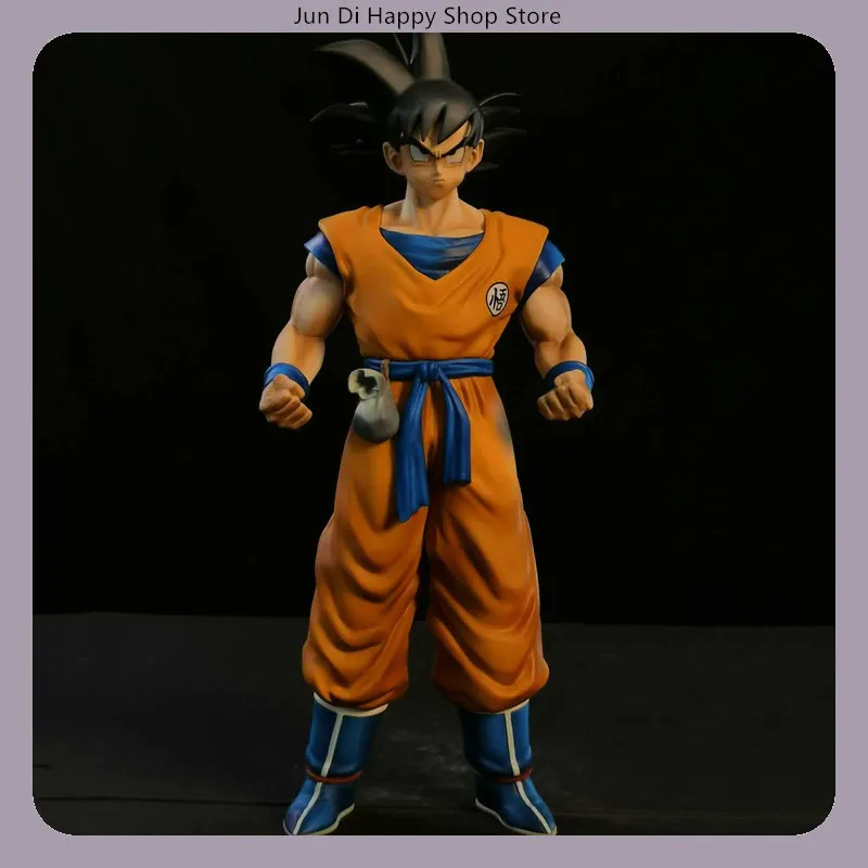 dragon-ball-32cm-goku-standing-pose-anime-figure-model-statue-collection-desktop-decoration-ornament-toys-gifts-for-fans