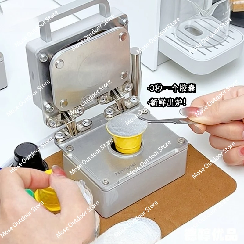 

Coffee Machine Capsule Shell Special Aluminum Foil Heat Sealing Film DIY Capsule Sealing Machine Disposable Sealing Film