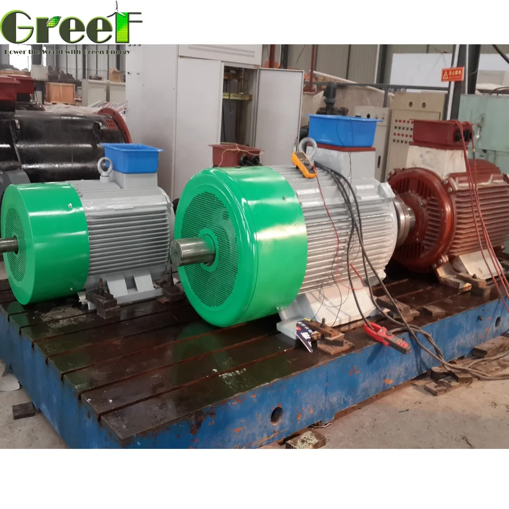20kW 400RPM 3 Phase Low RPM AC Free Energy Permanent Magnet Generator/alternator,low Speed Wind Turbine