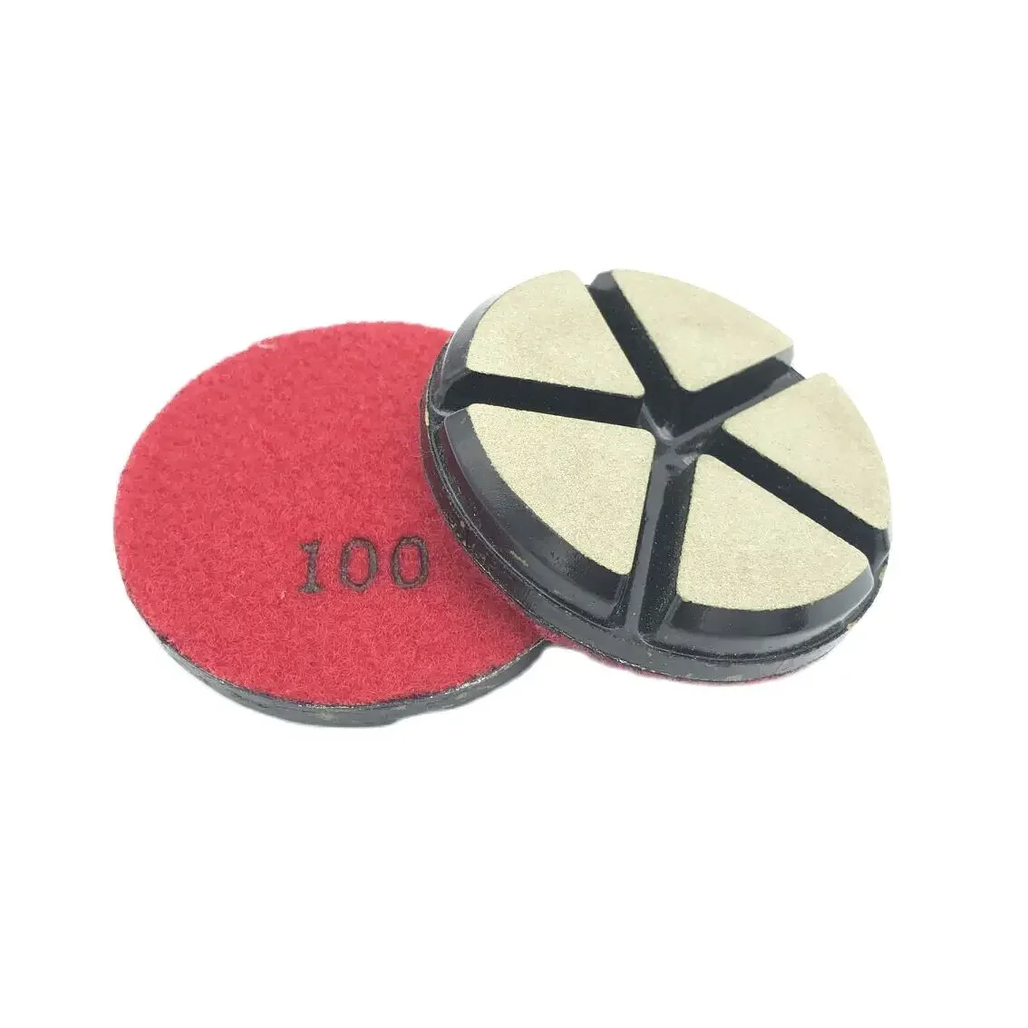 

3" Inch 80mm Ceramic Bond Transitional Diamond Grinding Pads Puck for Polishing Concrete and Smoothing Scratch Patterns