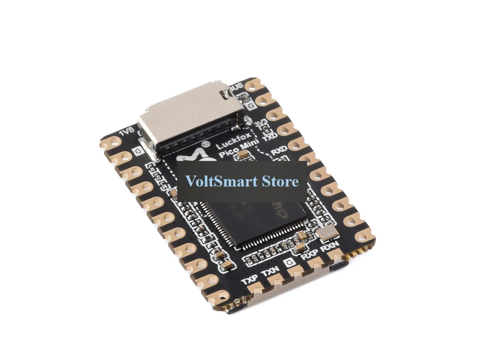 VoltSLuckfox Pico Mini RV1103 Linux SBC, 0.5TOPS NPU, MIPI CSI, 64MB RAM, AI Edge Computing Board For Vision & IoT Applications