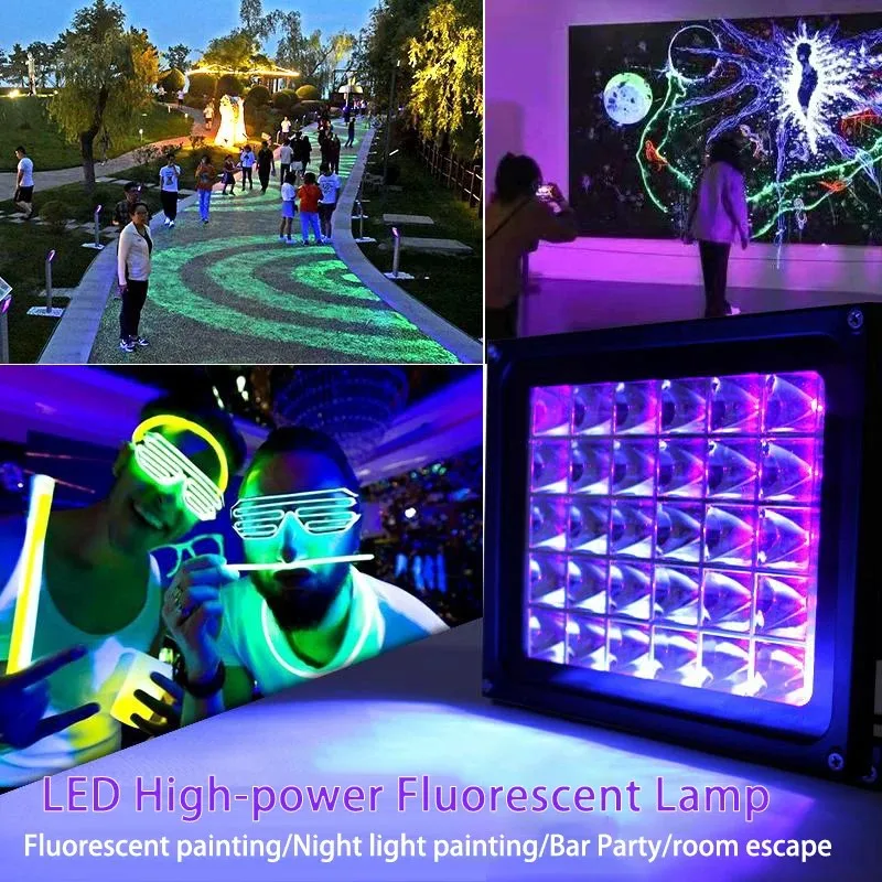 عالية powerLED الأشعة فوق البنفسجية علاج 40nm 39nm 365nm مصباح الأشعة فوق البنفسجية ل SLA DLP طابعة ثلاثية الأبعاد الراتنج PCB إصلاح الزيت الأخضر اليدوى لتقوم بها بنفسك علاج