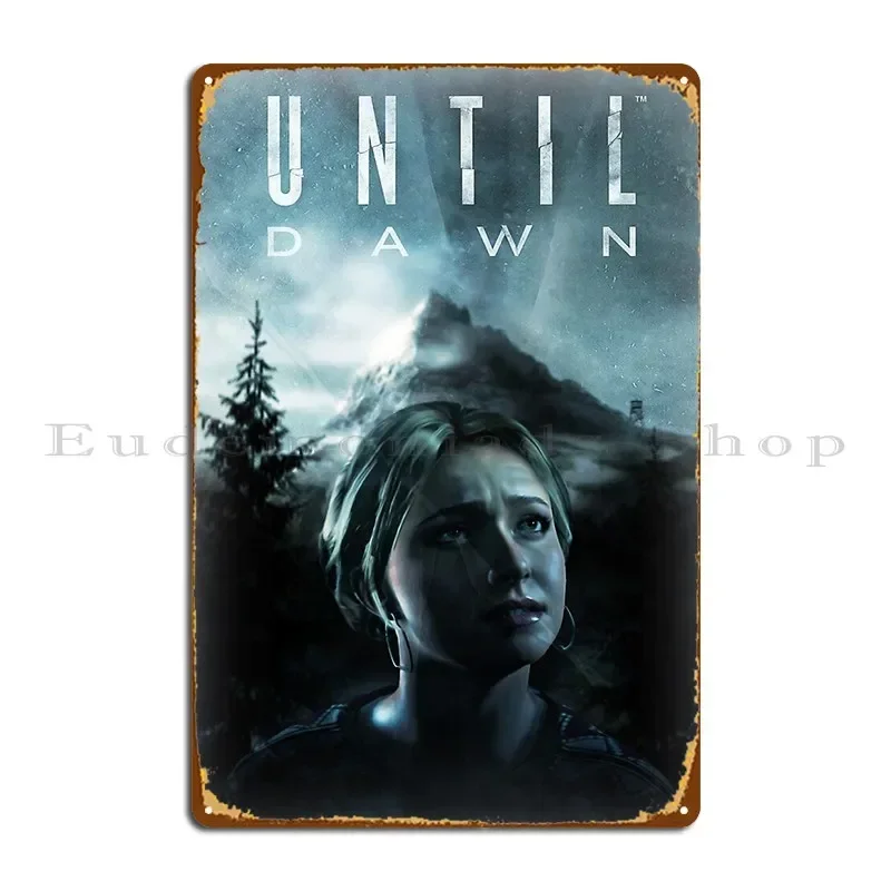 Until Dawn Sam Metal Signs Personalized Wall Mural Wall Decor Home Pub Tin Sign Poster