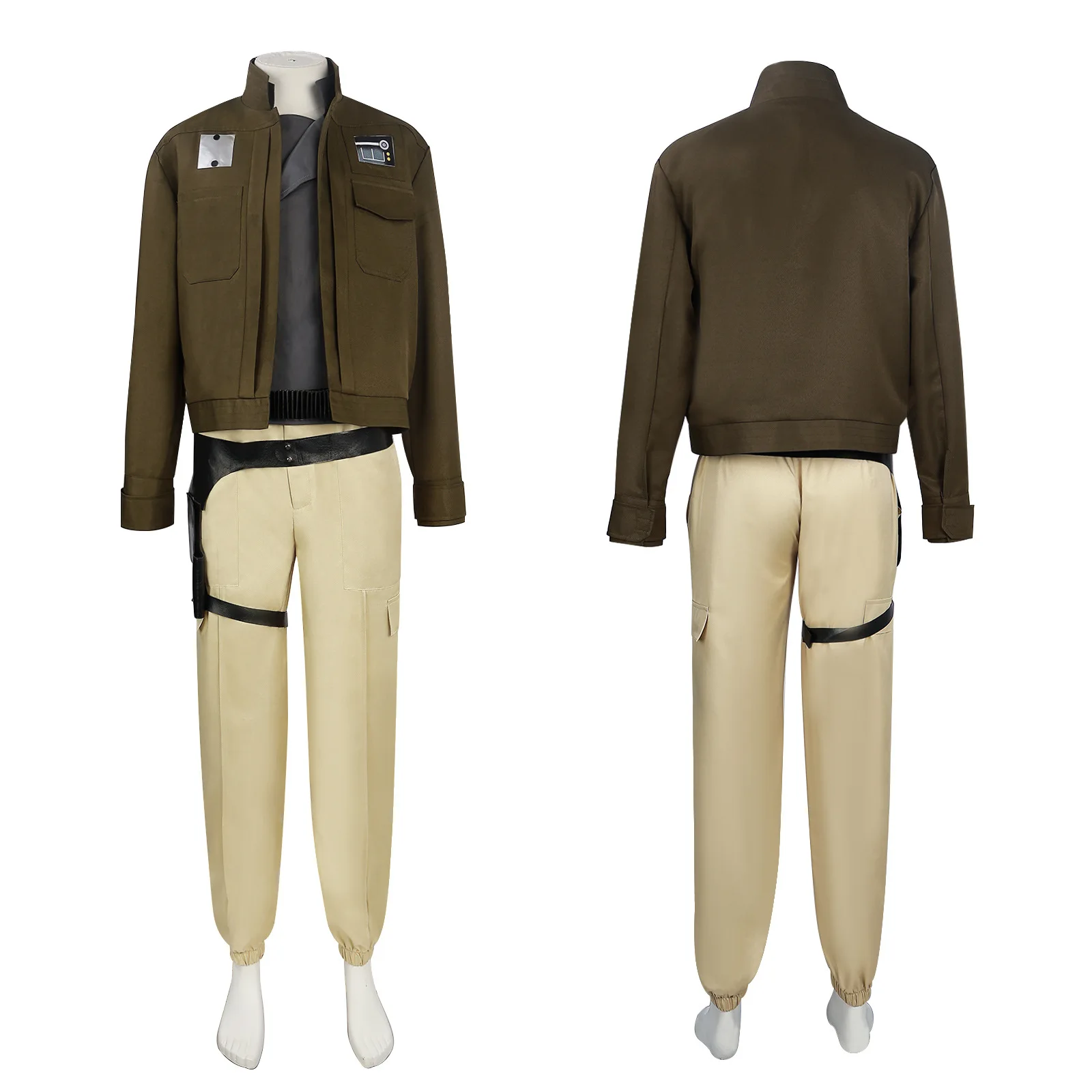 

Cosplay Costume Of Chirrut Îmwe, The Male Lead Of The Adult Spin-off Rogue One.