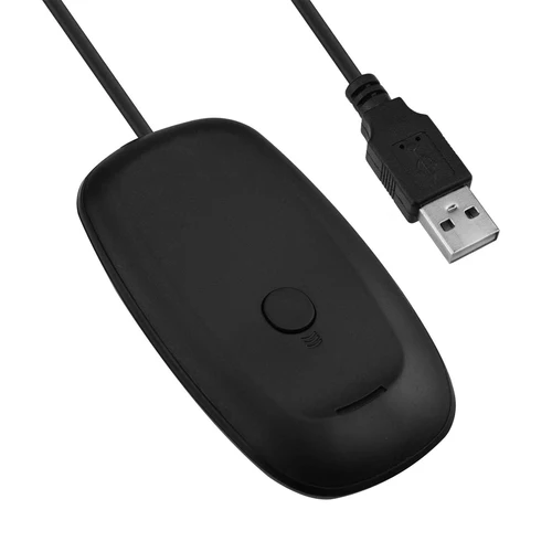 Imagen 1 del producto Adaptador receptor USB para Xbox 360, transmisor de mando inalámbrico, compatible con PC Win7/8/10, accesorios para controlador Microsoft Xbox360
