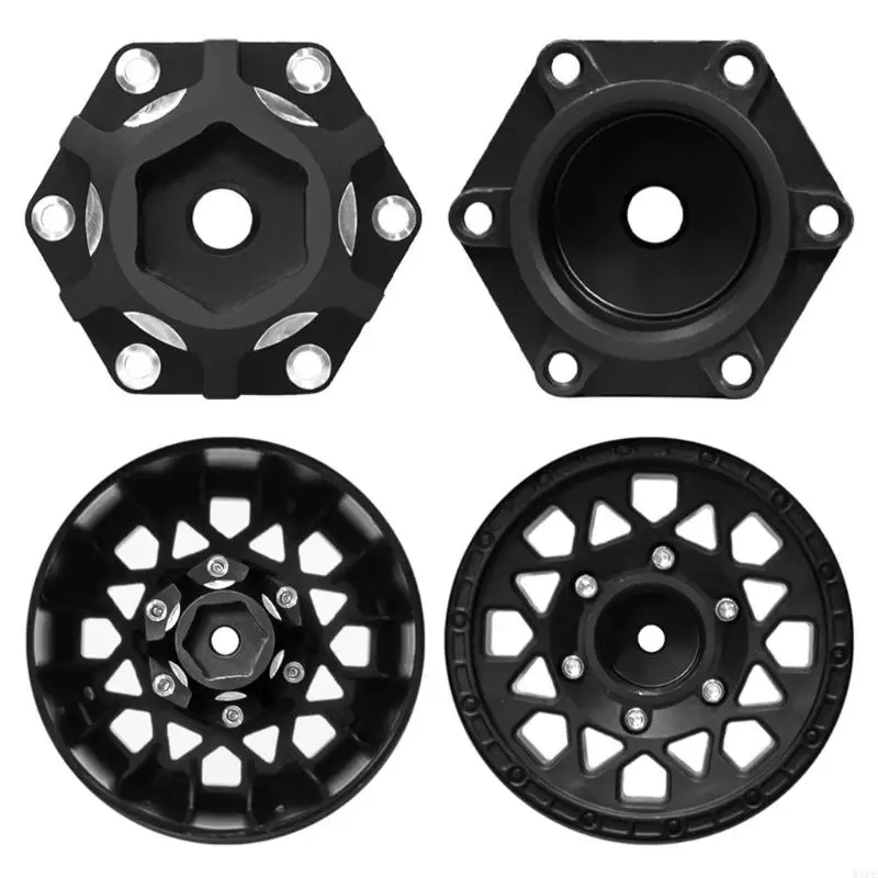 Quick Install Wheel Mounts Heavy Duty Car Wheel Hubs set for 1/10 Scale Remote Control In 12mm & 14mm Options