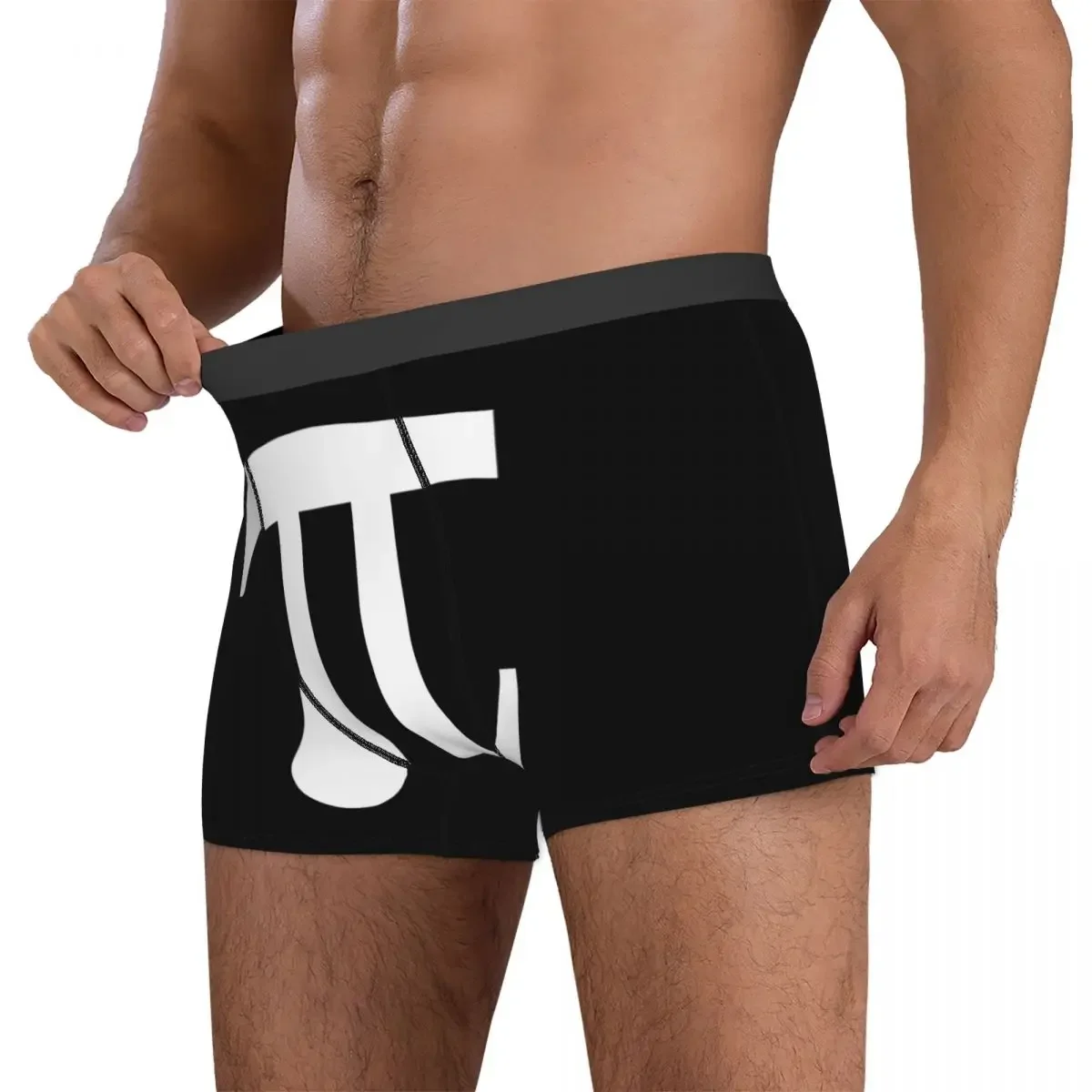 Calzoncillos bóxer para hombre, ropa interior con ventilación, regalos para novio, Pi Day 1