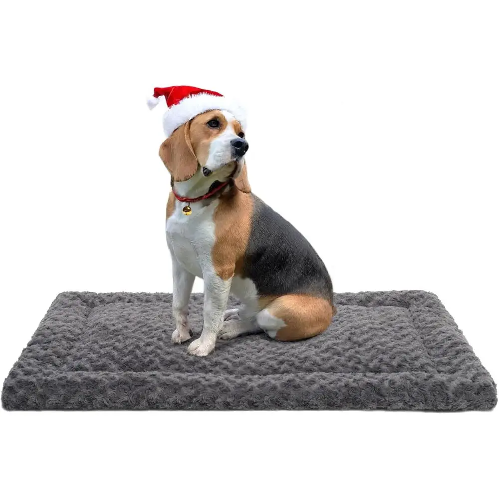 

Моющийся коврик для собак, ультрамягая подстилка для клетки, комфортная лежанка для домашних животных, большая, средняя, маленькая, 35 x 22 дюйма