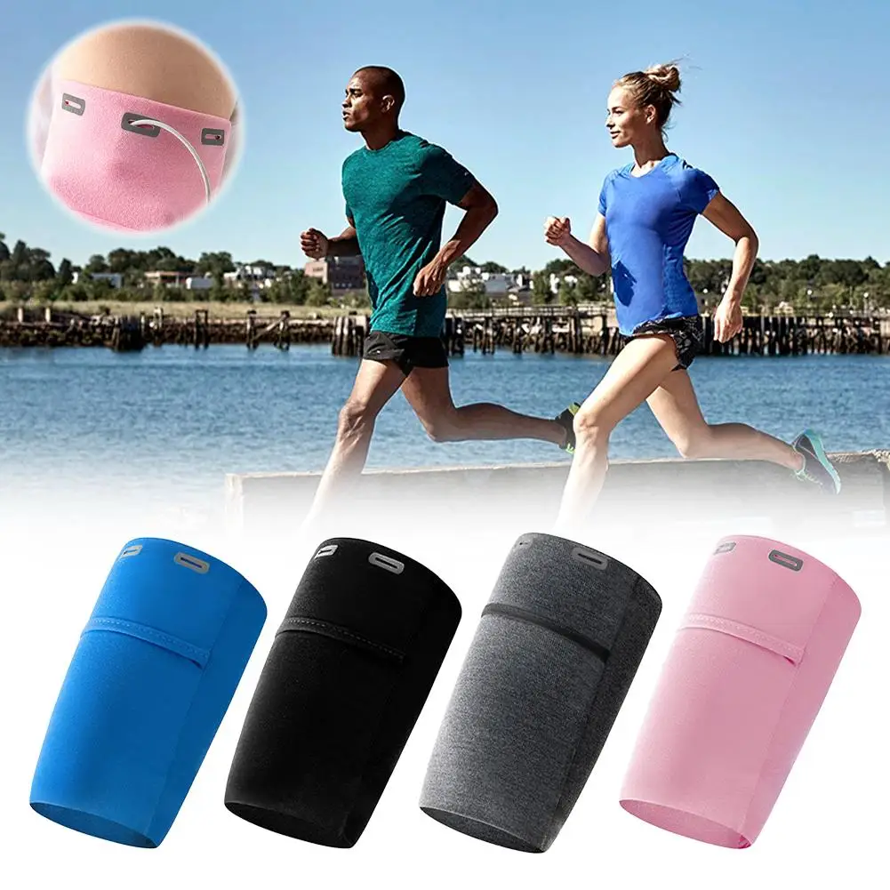 Bolsa de brazo impermeable para teléfono móvil, funda deportiva para correr, trotar, soporte para IPhone O7W3