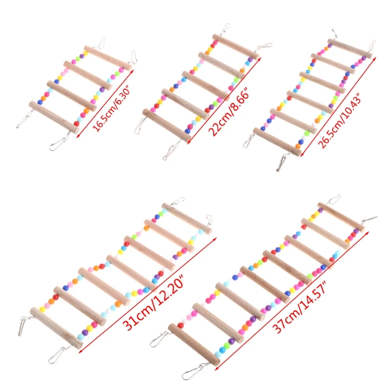 Juguetes para loros, escaleras, columpio, juguete para masticar, jaula colgante para pájaros, accesorios, hamaca