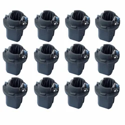 3 6 9 12Pcs Plug and Play Bulb Holder T5 B8.5D Sockets For Speedometer Car Dashboard Instrument Gauge Cluster Dash Cars Interior