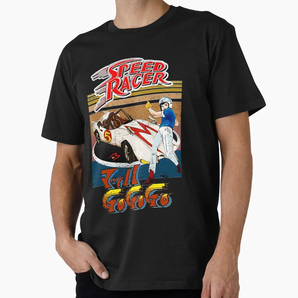 Camiseta de regalo Mach 5 1967 Vitesse Racer Speed ​​Racer para amantes del Anime, camiseta gráfica de carreras de dibujos animados, ropa Y2K, camisetas de todas las tallas S-6XL