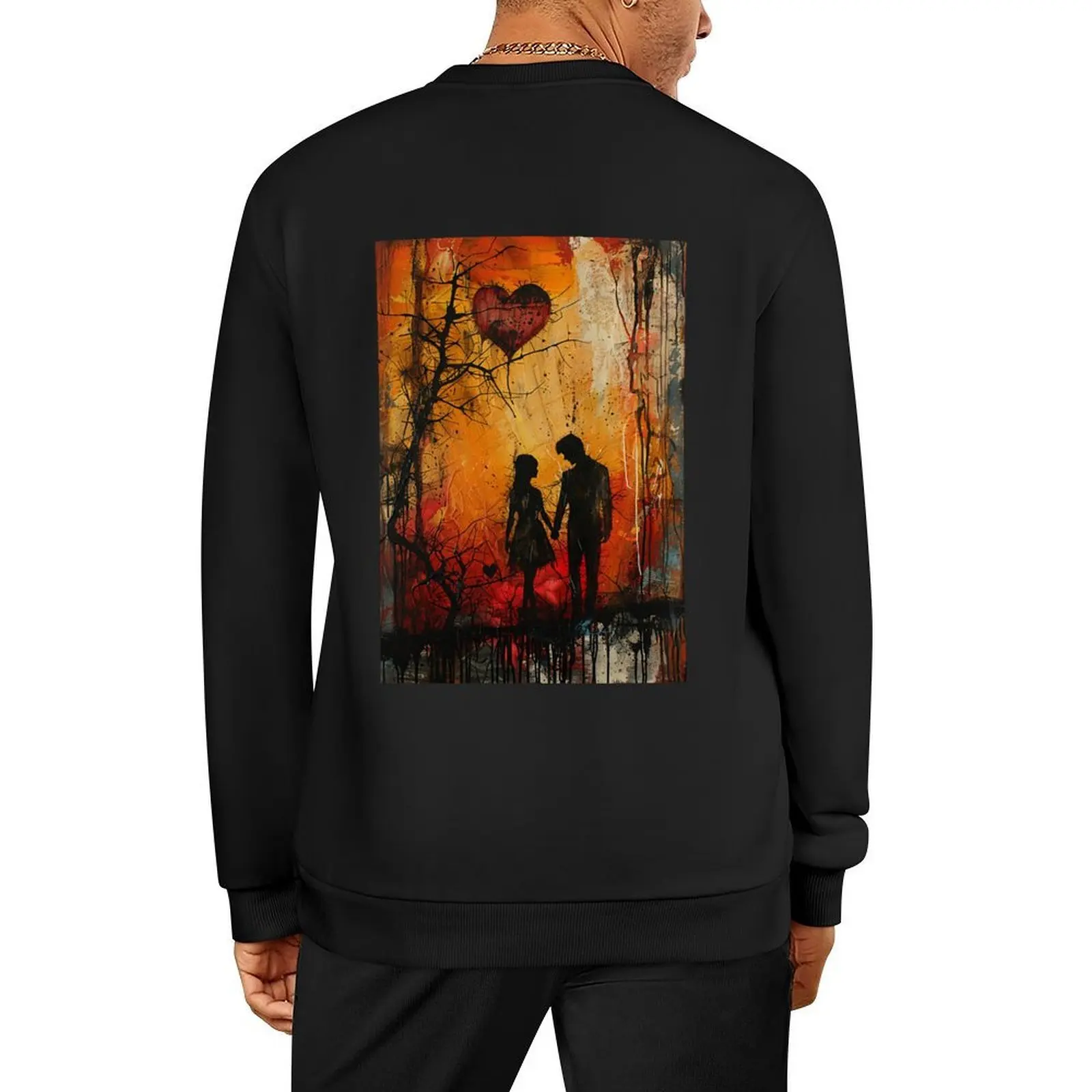 

Love is in the Air (Variation) Pullover men's sweat-shirt set men wear tracksuits mens clothes oversize sweatshirt